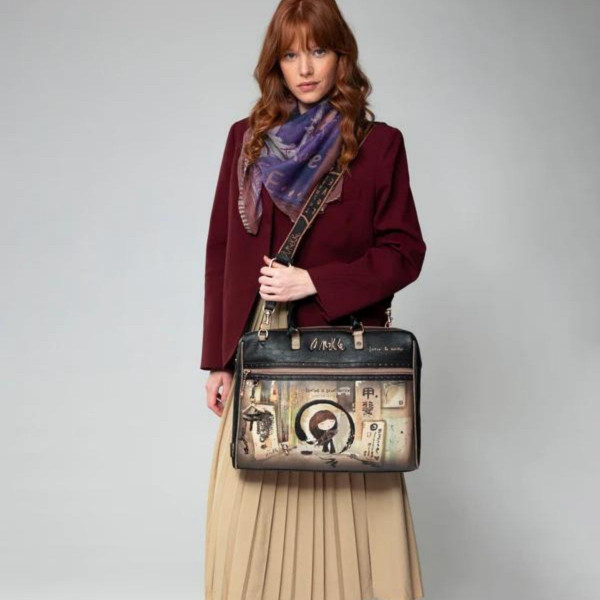 Poslovna torba ANEKKE Shoen Black 