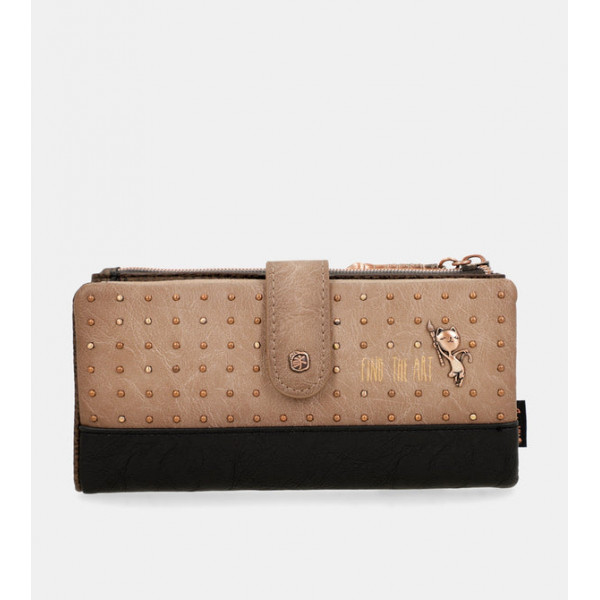 Novčanik ANEKKE Shoen Black Large Flexible 