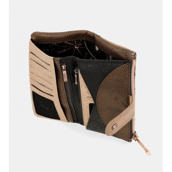 Novčanik ANEKKE Shoen Black Large Flexible 