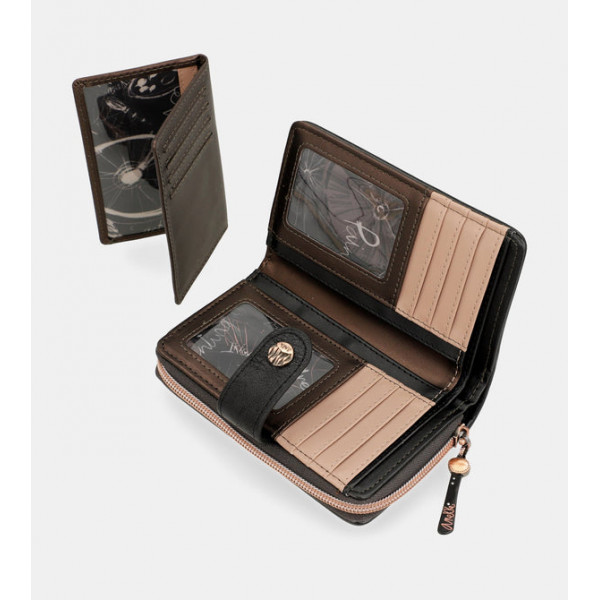 Novčanik ANEKKE Shoen Black Medium 