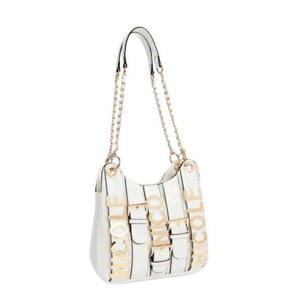 Torba NICOLE LEE Logo White 