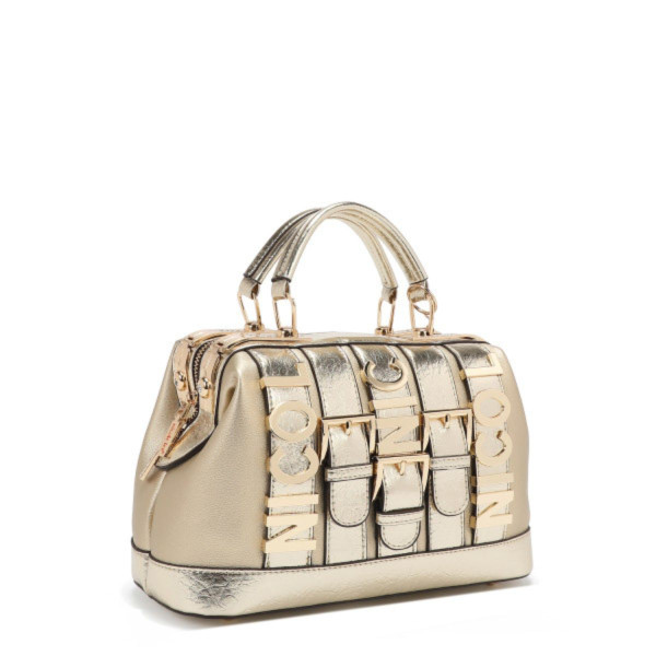 Torba NICOLE LEE Logo Gold 
