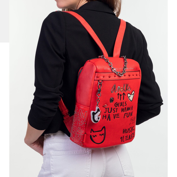 Ranac ANEKKE Energy red backpack 