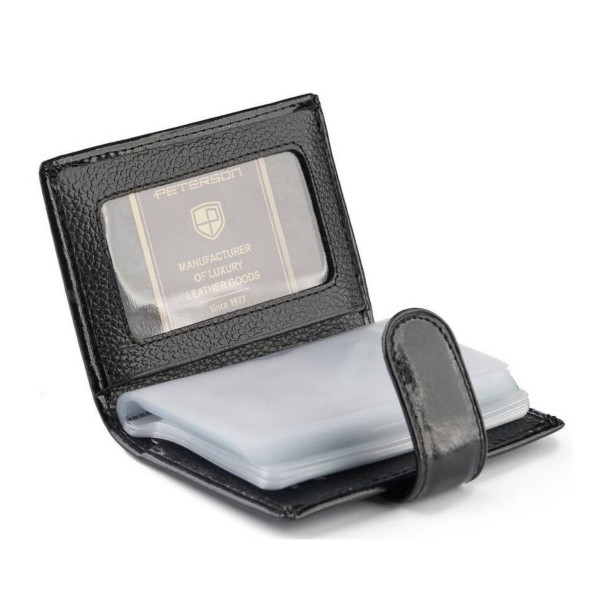 Novčanik za kartice PETERSON crni 