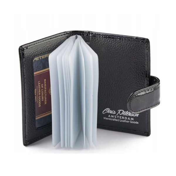 Novčanik za kartice PETERSON crni 