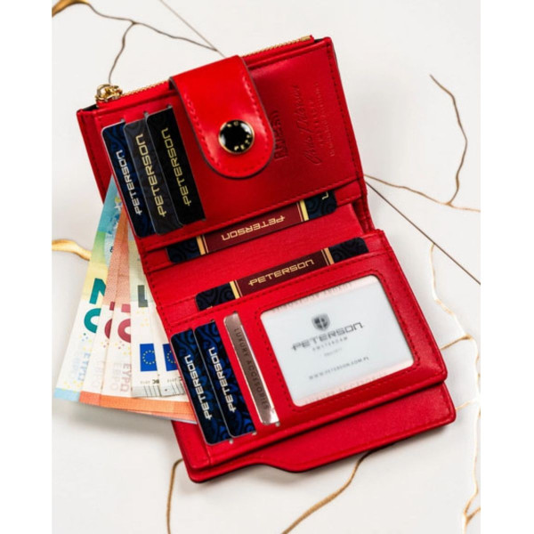 Ženski novčanik PETERSON Wave Crveni 
