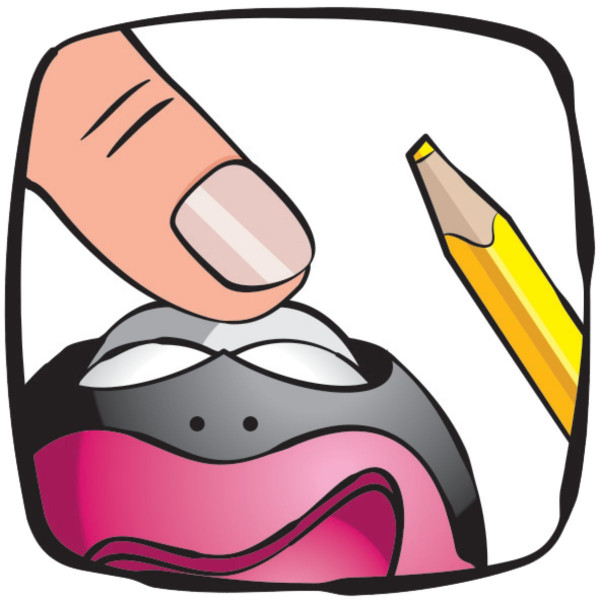 Zarezač MAPED Croc croc žabica 