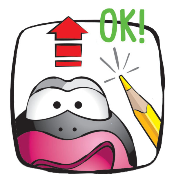 Zarezač MAPED Croc croc žabica 