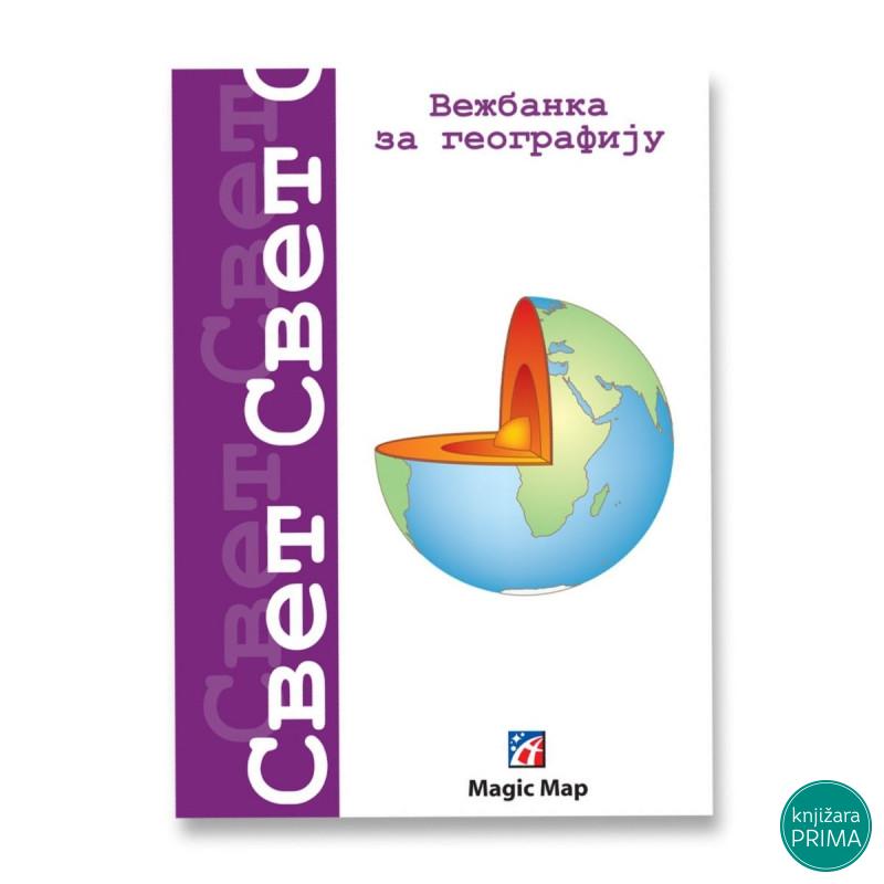 Nema karta sveta MAGIC MAP za učenike 5. razreda 