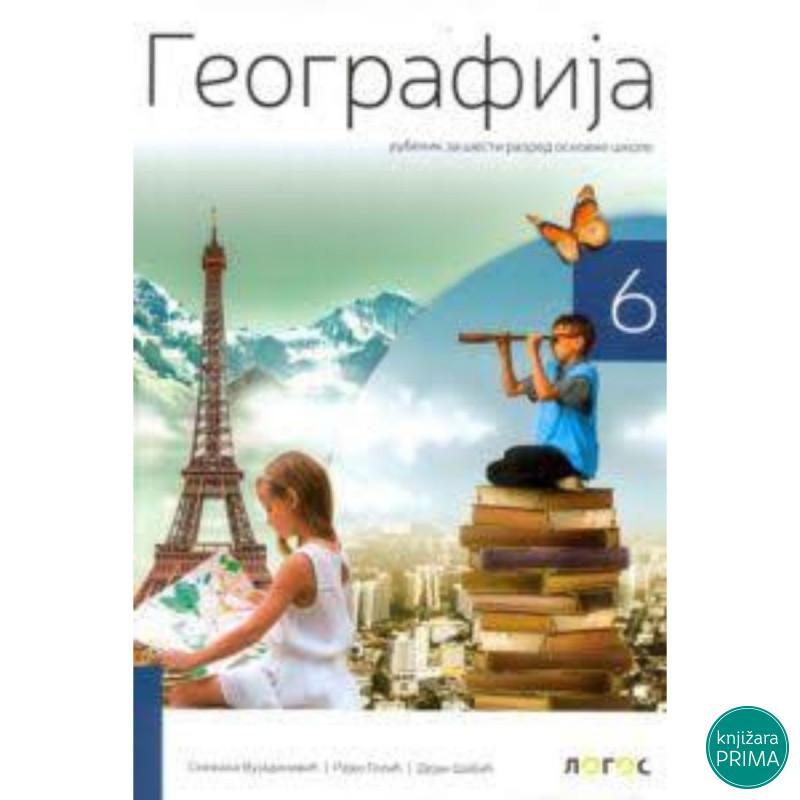 GEOGRAFIJA 6 NOVI LOGOS L1610601-2 Snežana Vujadinović Rajko Golić Dejan Šabić 