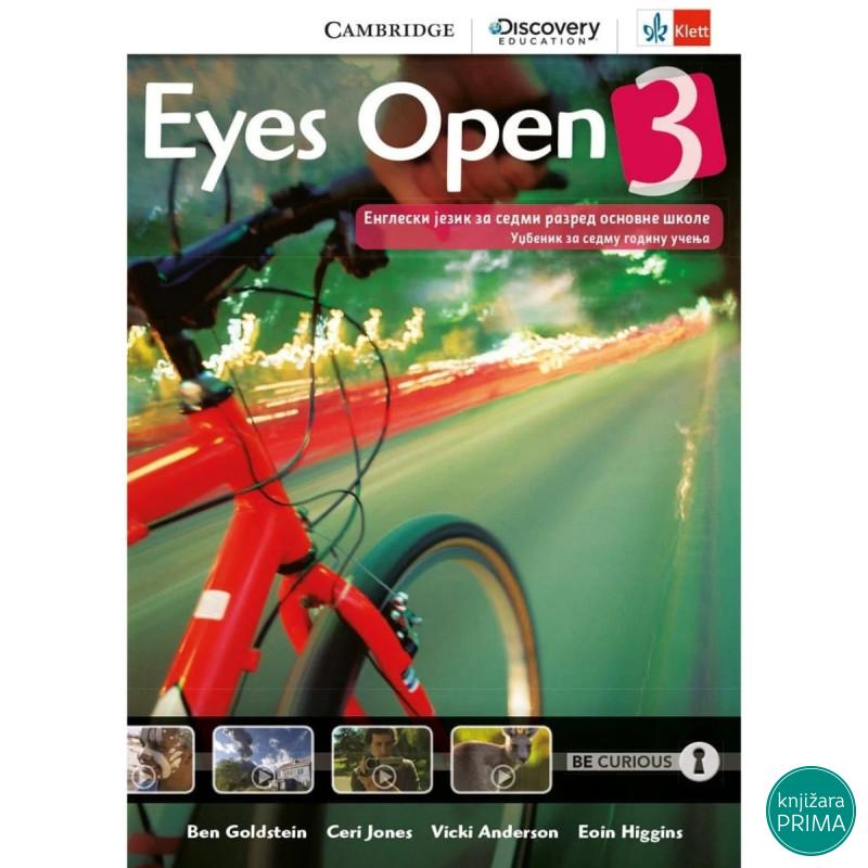 ENGLESKI 7 EYES OPEN 3 KLETT K1711101-2 Ben Goldstein Ceri Jones Emma Heyderman 