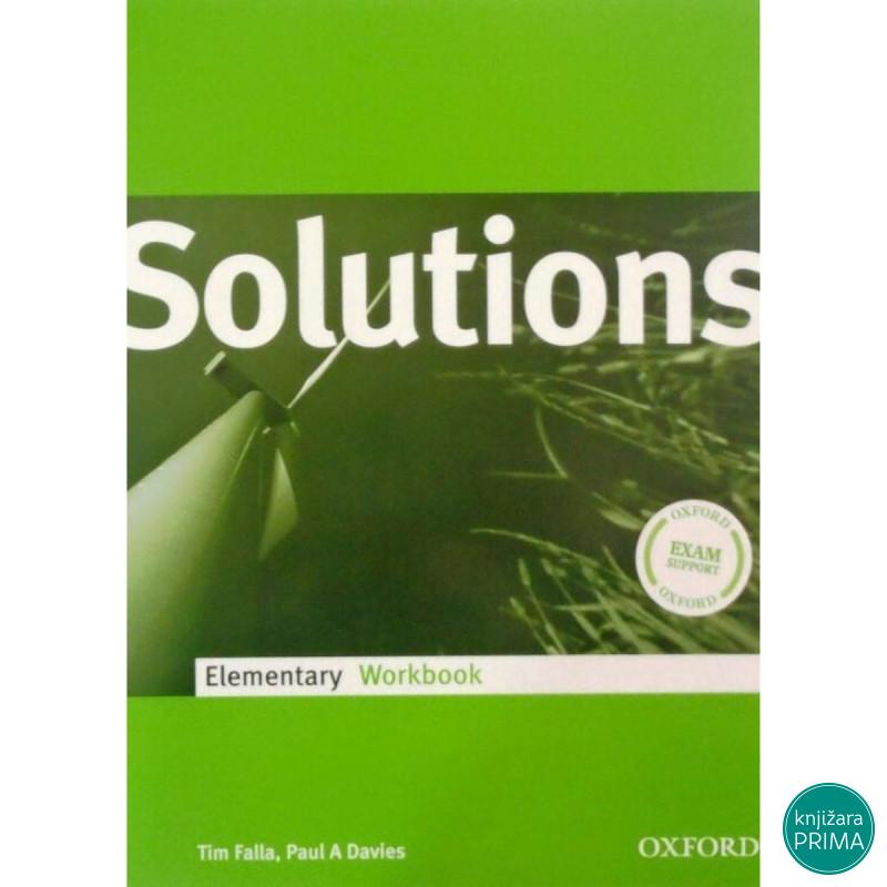 ENGLESKI 1G SOLUTIONS ELEMENTARY WB 1ED OUP 