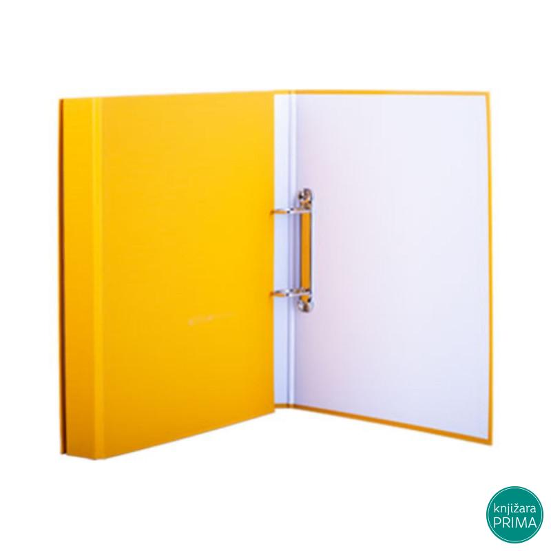 Fascikla A4 ACECO sa 2 ringa žuta 