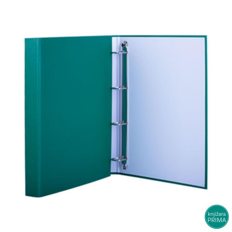 Fascikla A4 ACECO sa 4 ringa zelena 