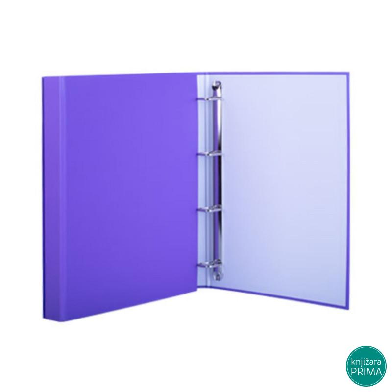 Fascikla A4 ACECO sa 4 ringa crna 