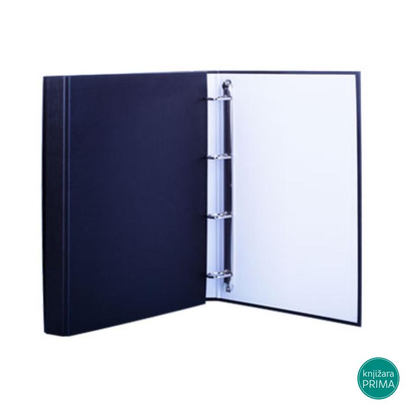 Fascikla A4 ACECO sa 4 ringa crna 