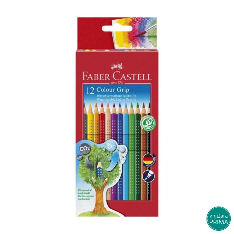 Drvene bojice 12 FABER CASTELL Grip 