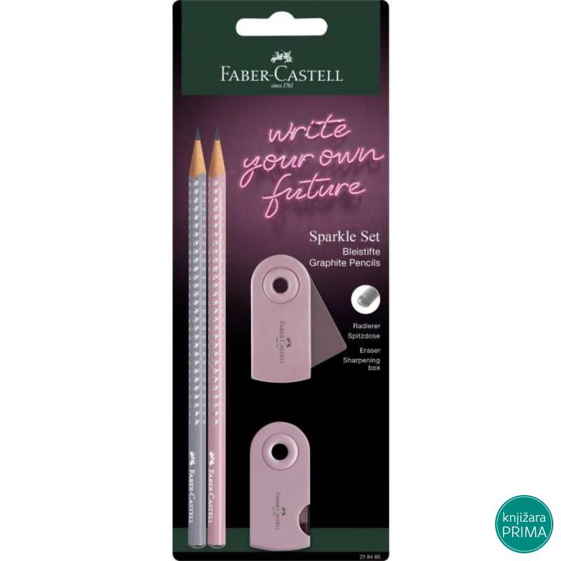 Školski set FABER CASTELL roze 