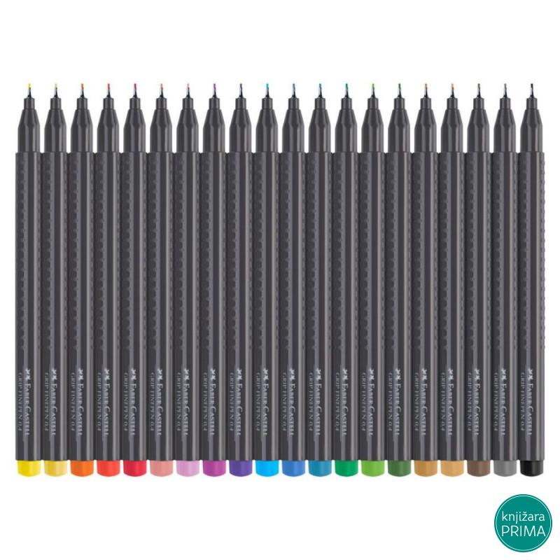 Set tankih flomastera FABER CASTELL grip 1/20 