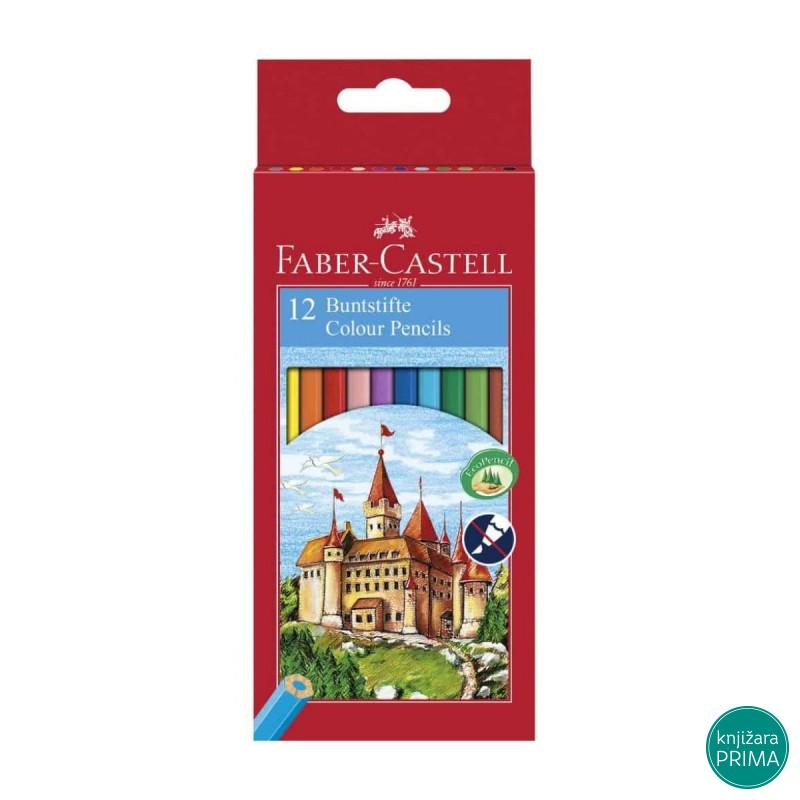 Drvene bojice 12 FABER CASTELL 