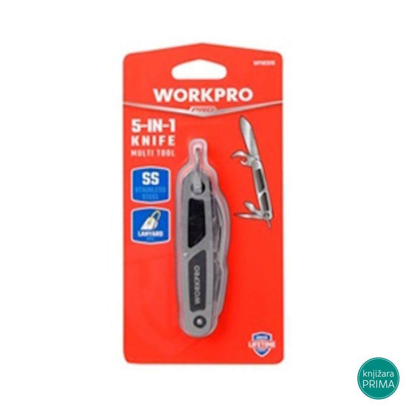 Džepni multi alat WORKPRO 5u1 