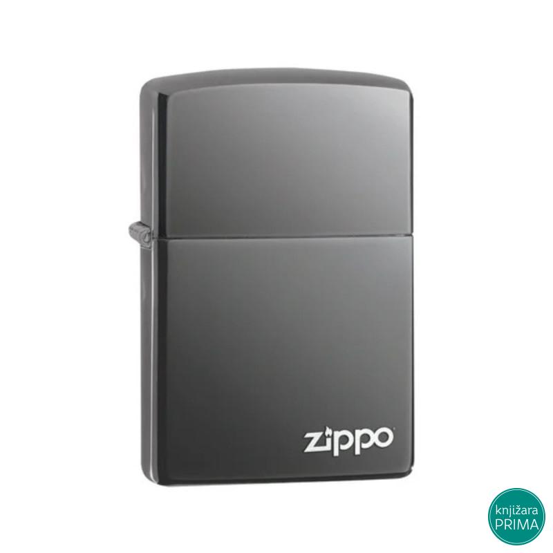 Upaljač ZIPPO Black Ice Logo 
