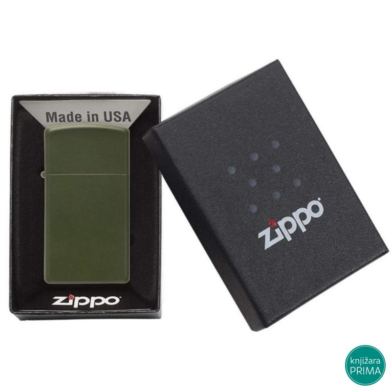 Upaljač ZIPPO Slim Green Matte 