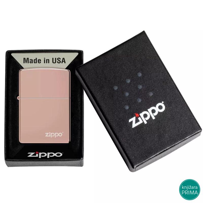 Upaljač ZIPPO Rose Goled  Logo 