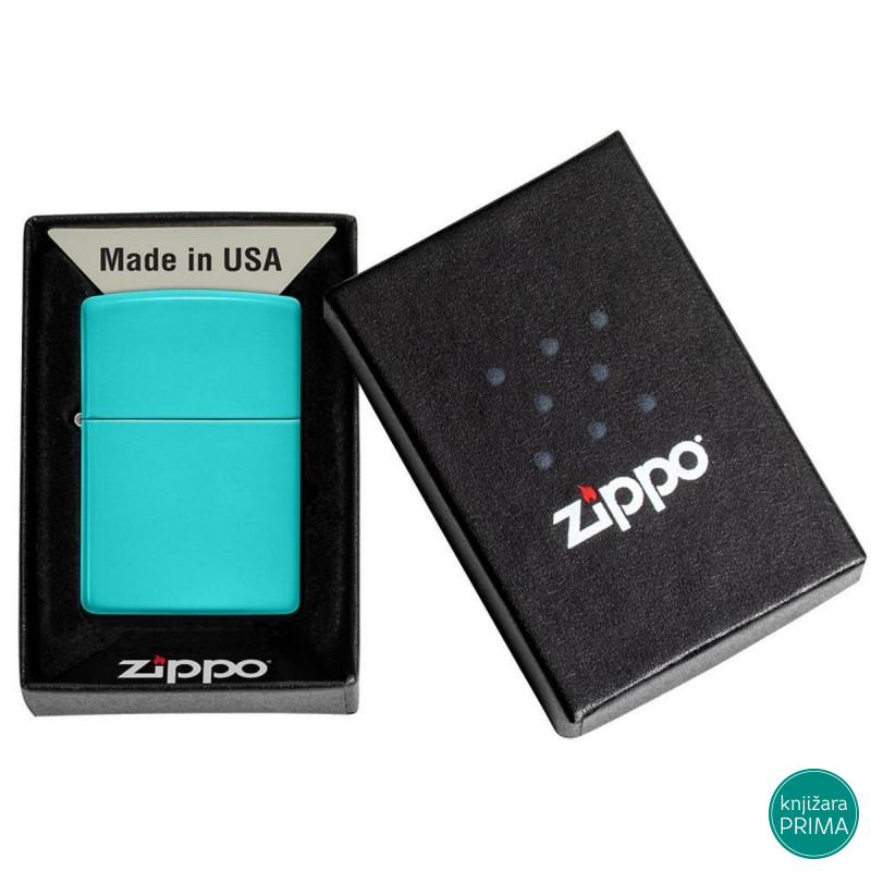 Upaljač ZIPPO Flat Turquoise 