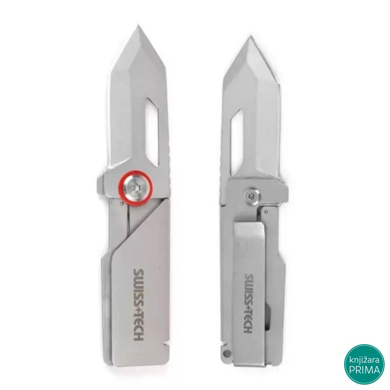 Nož SWISS + TECH sa šnalom za novac 
