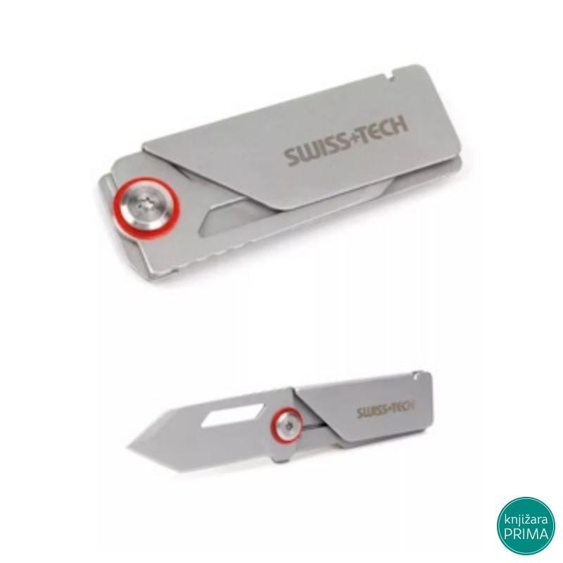 Nož SWISS + TECH sa šnalom za novac 