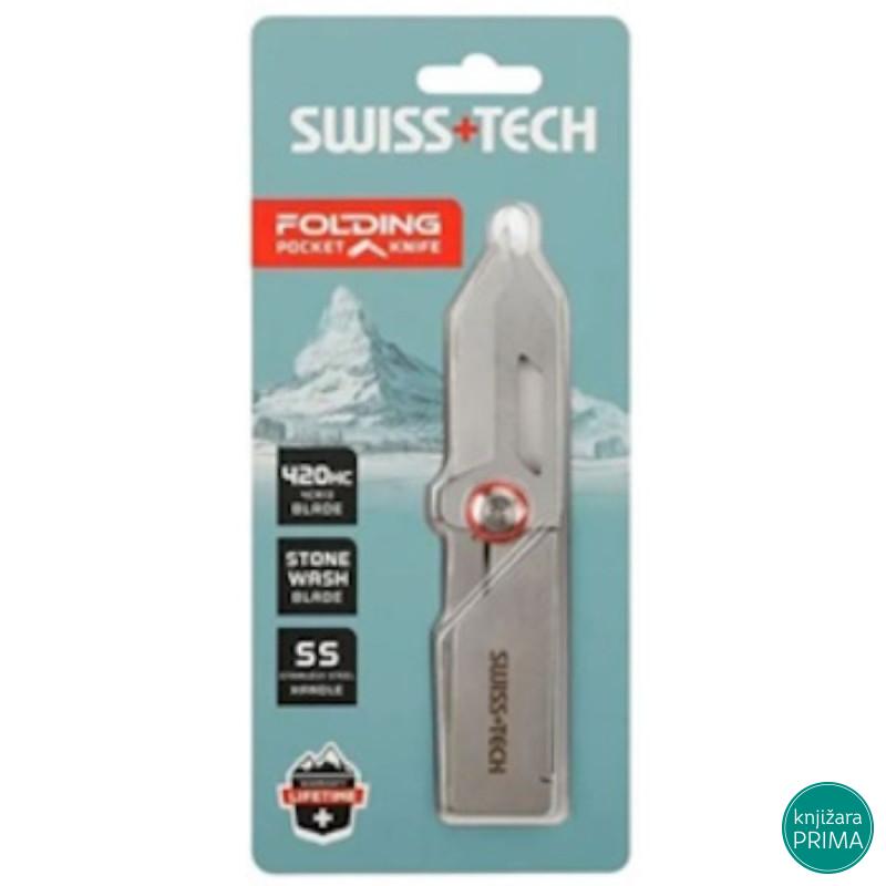 Nož SWISS + TECH sa šnalom za novac 