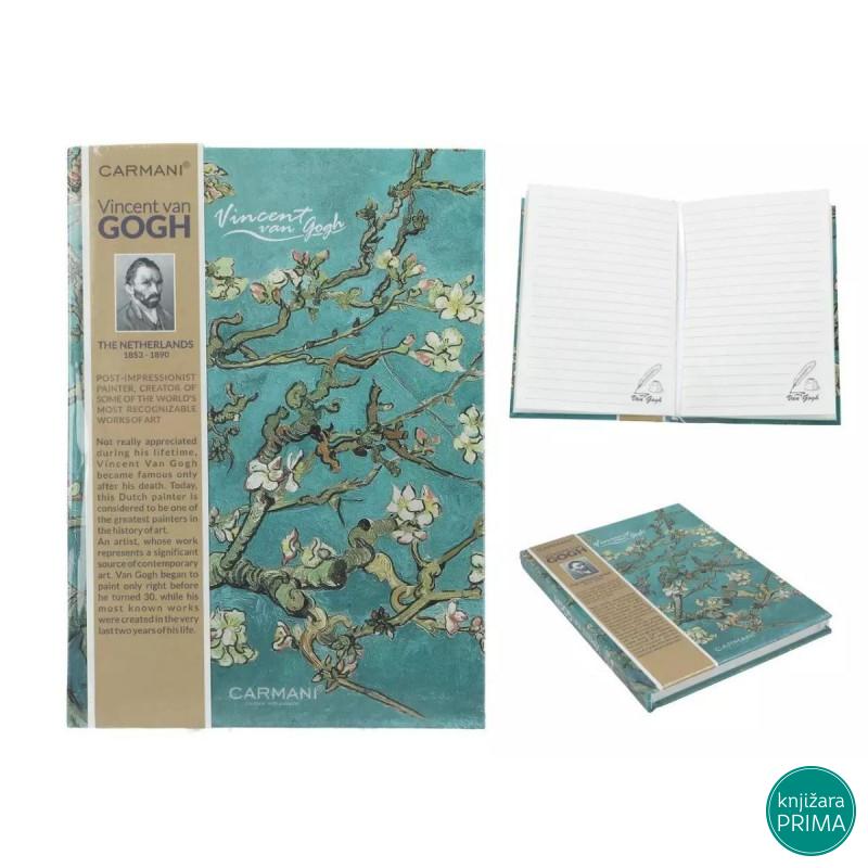 Notes CARMANI Van Gog - Grana badema u cvatu 