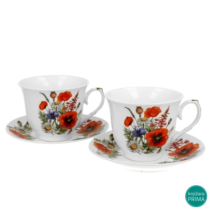 Set šolja CROCUS Poppy Garden 