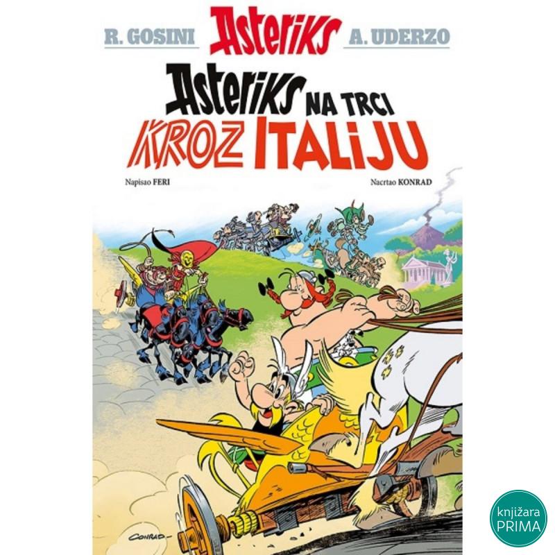 Asteriks na trci kroz Italiju Asteriks album 37 