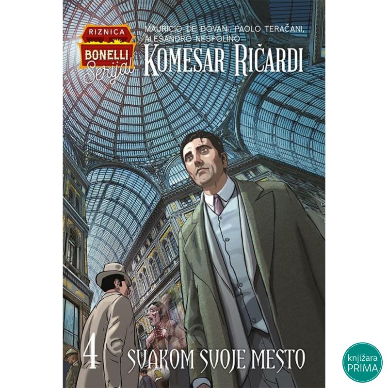 Komesar Ričardi 4 Riznica Bonelli Serijal 