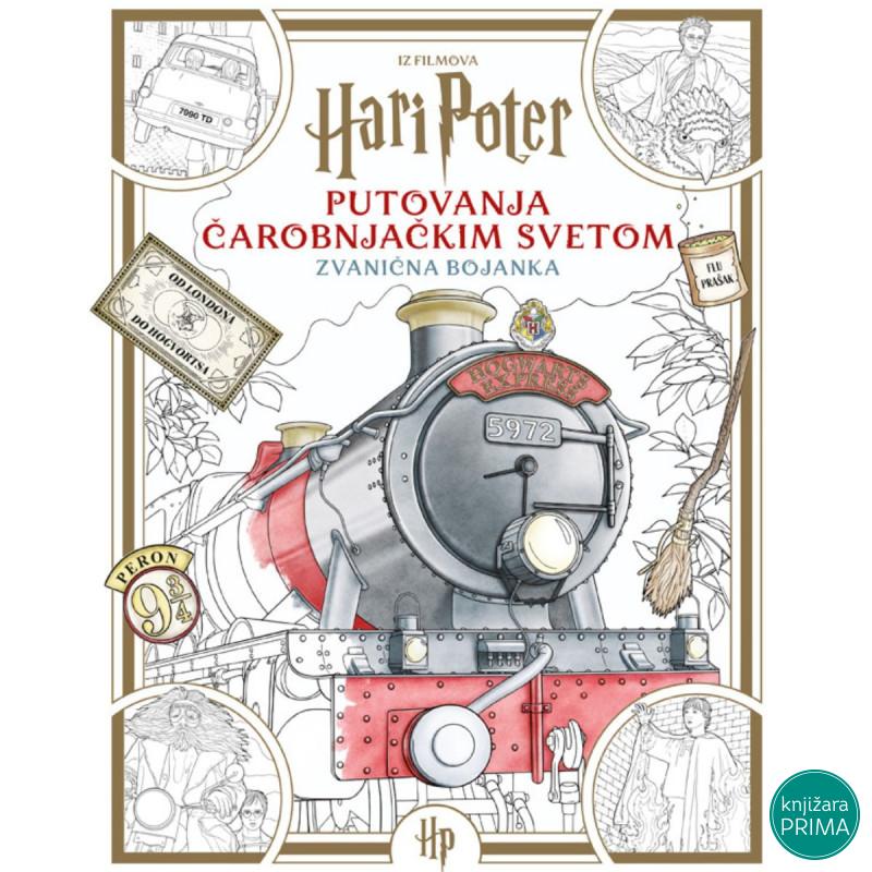 Hari Poter i Putovanja čarobnjačkim svetom – zvanična bojanka 