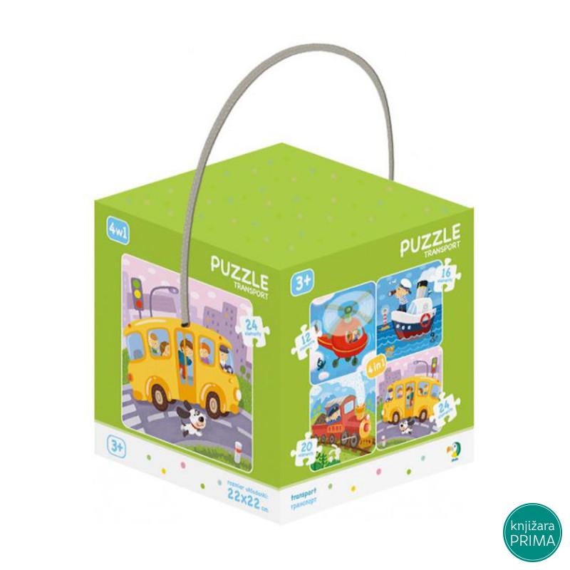 Saobraćaj - 4 u 1 slagalice DODO 