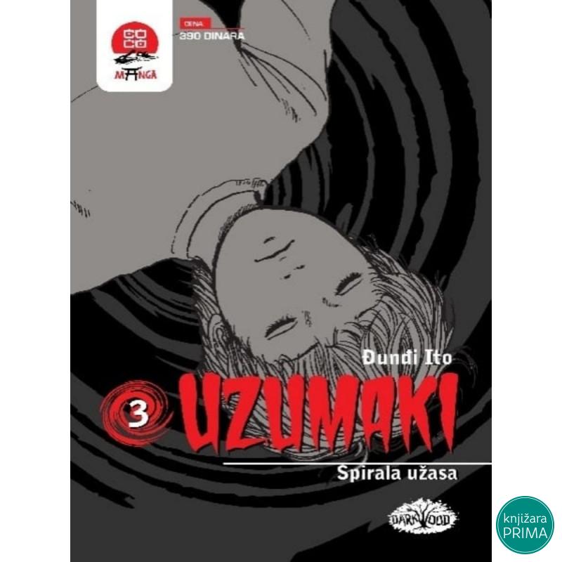 Uzumaki 3 DARKWOOD Manga 
