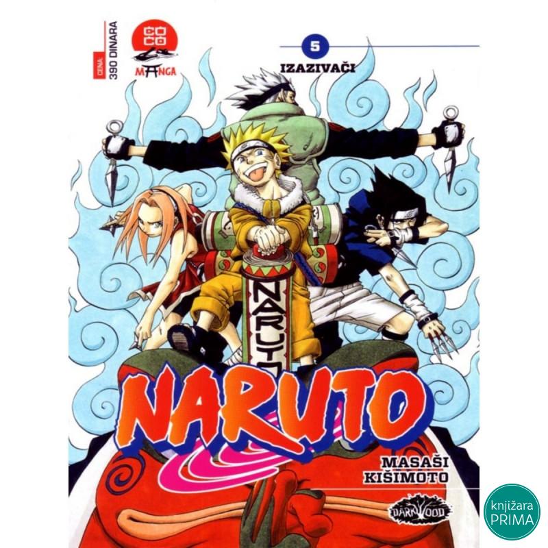 Naruto 5 - Izazivači DARKWOOD Manga 