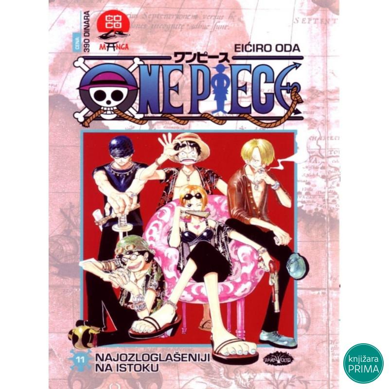 One Piece 11 - Najozloglašeniji na istoku DARKWOOD Manga 