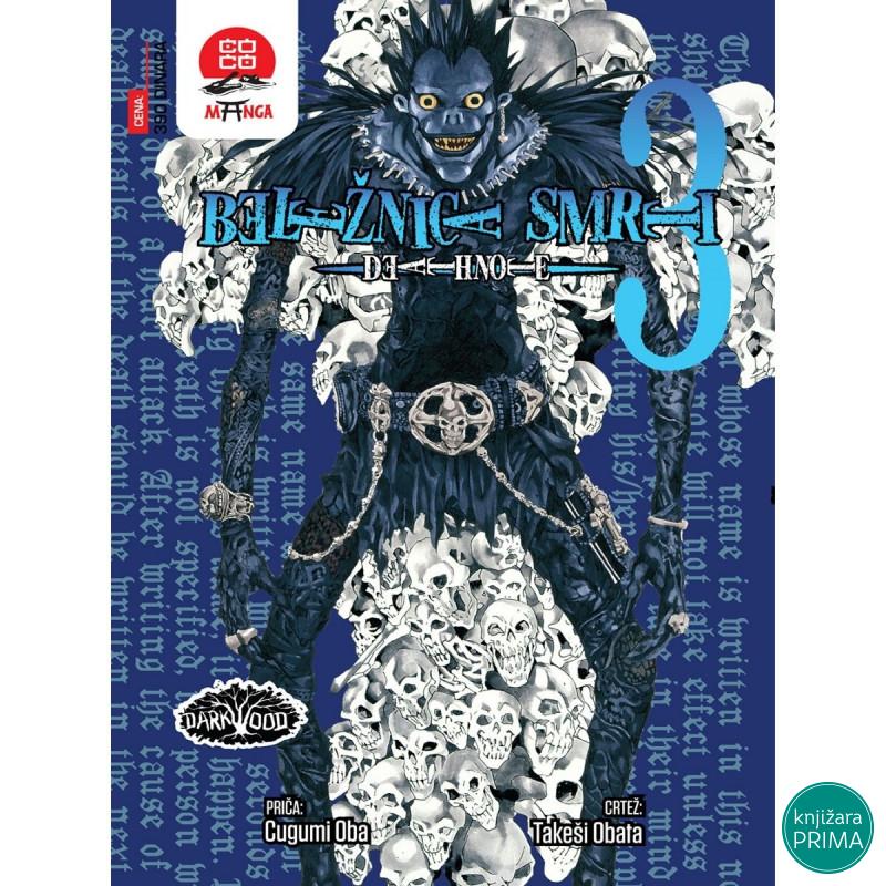 Beležnica smrti 3 - Juriš DARKWOOD Manga 