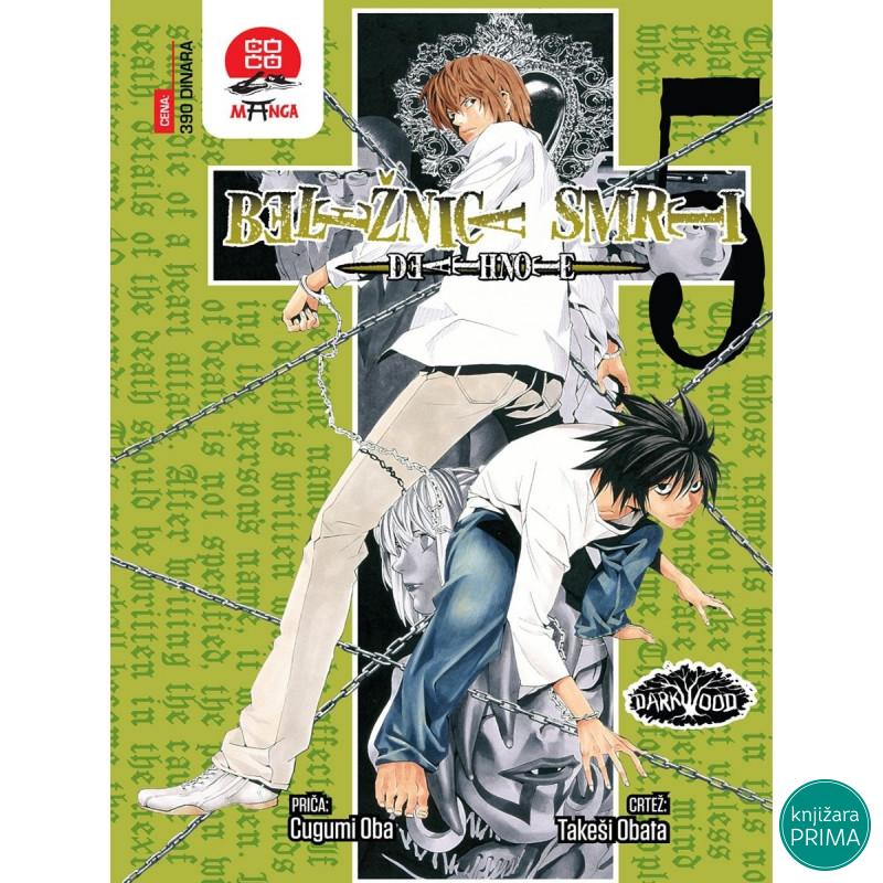 Beležnica smrti 5 - Tabula raza DARKWOOD Manga 