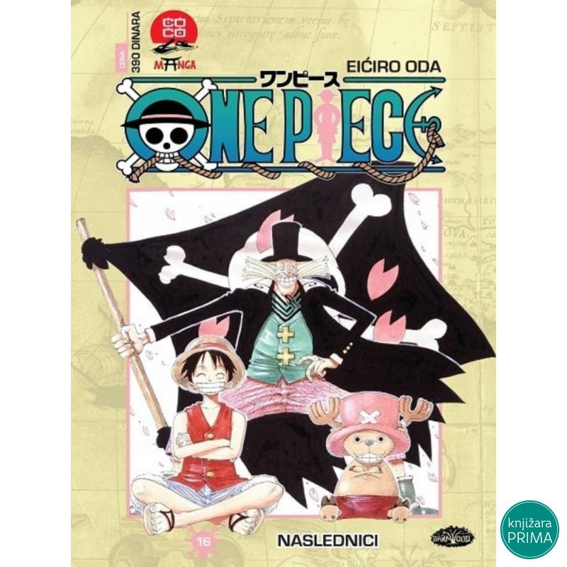 One Piece 16 - Naslednici DARKWOOD Manga 