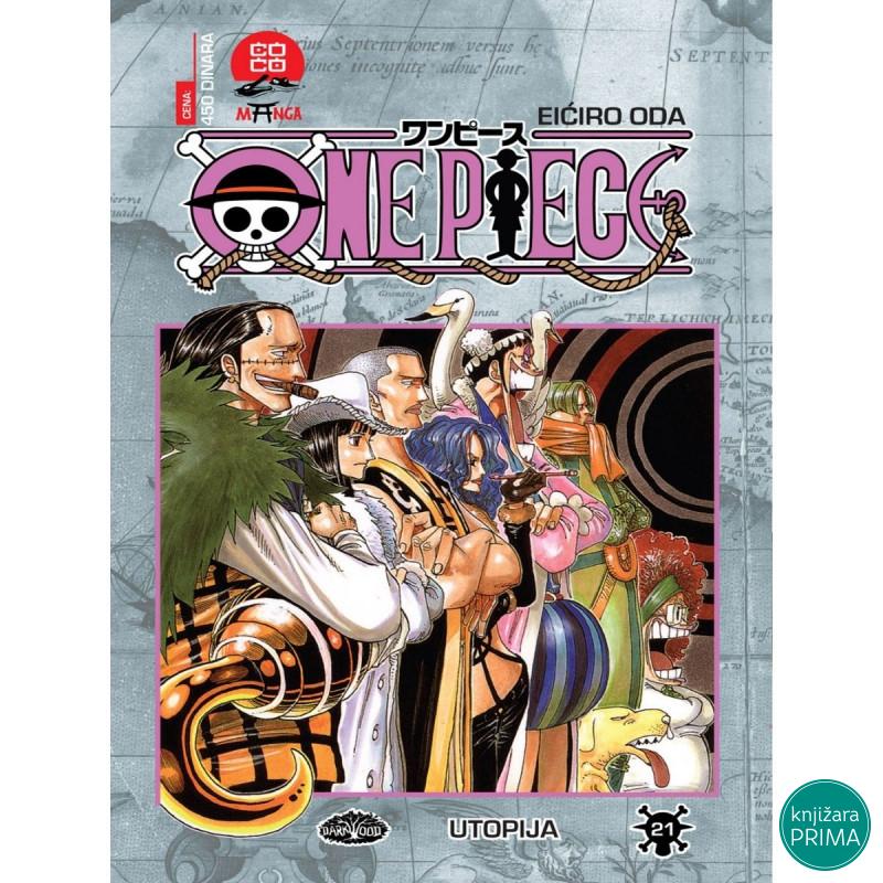 One Piece 21 - Utopija DARKWOOD Manga 