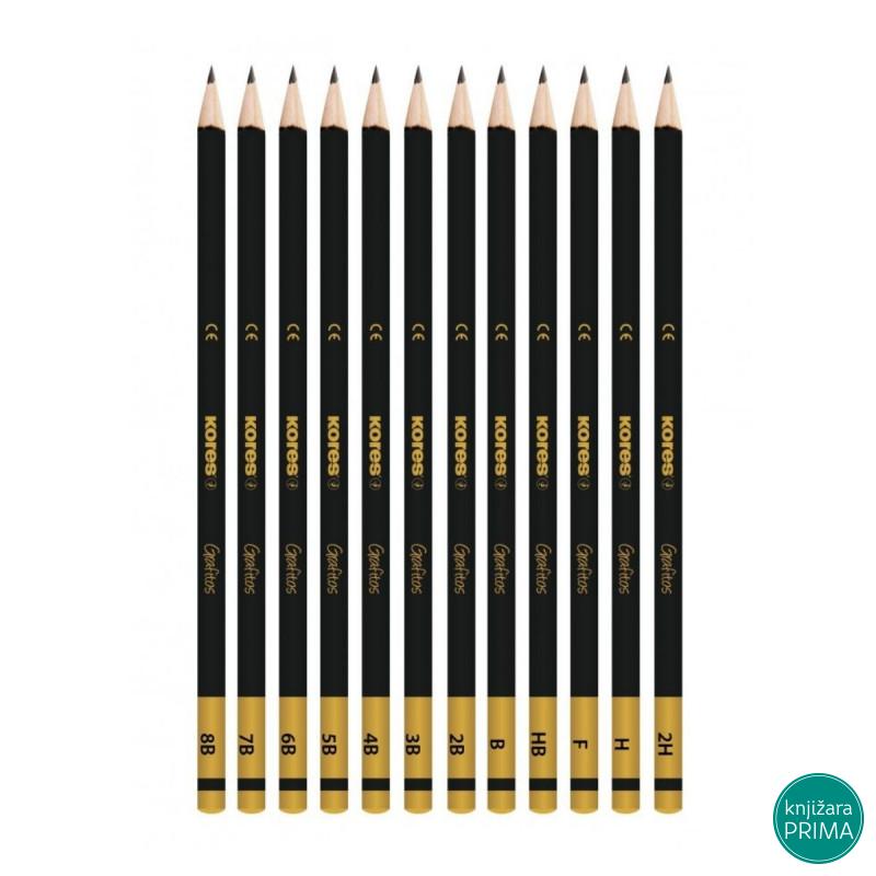 Set grafitnih olovaka KORES Grafitos 