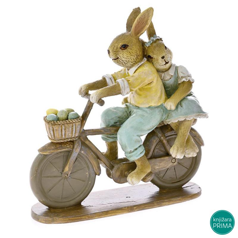 Uskršnje zeke voze bicikl 