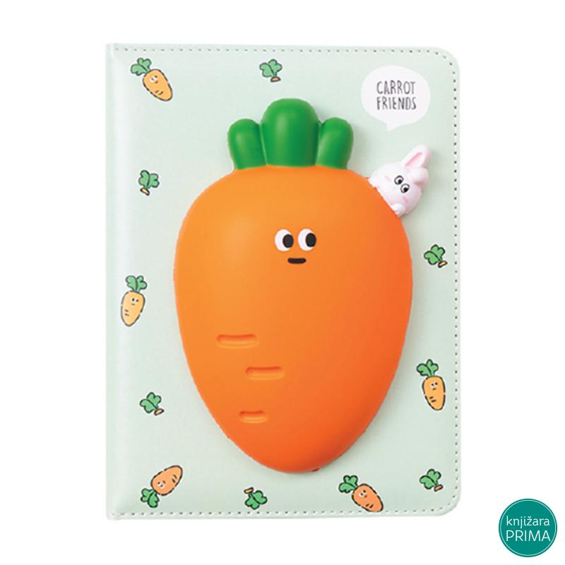 Mekani notes šargarepa SQUISHY 