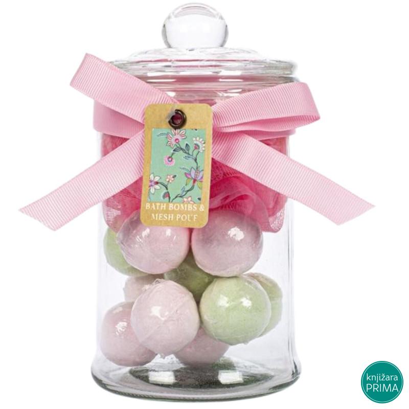 Kugle za kupanje Glass jar 