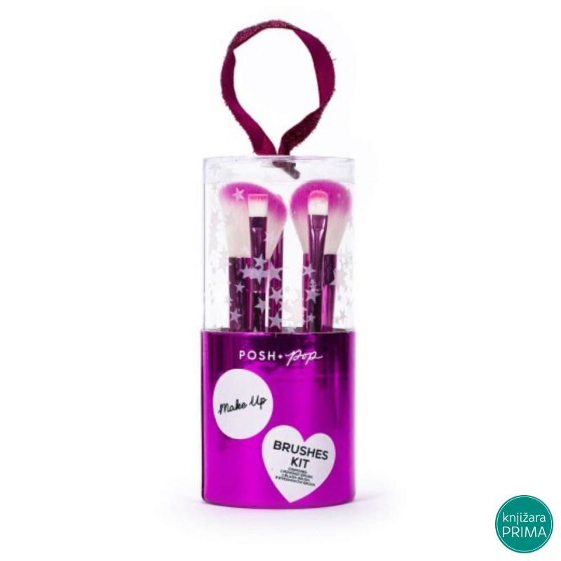 Četkice za šminkanje metalic glam 